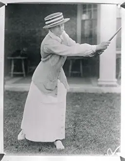 WA Gavin Swinging a Golf Club