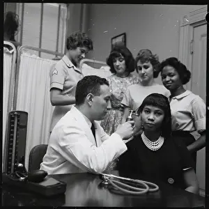 Examination Prints: Wacs Get Medical Exam