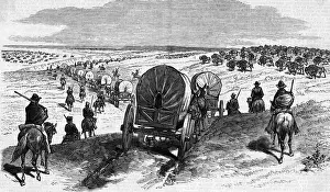 Trail Prints: Wagon Trail Avoiding Buffalo Stampede