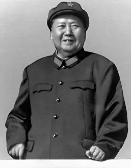 Waist Up Photo Of Mao Tse-Tung