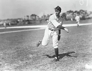 Petersburg Prints: Waite Hoyt Pitching