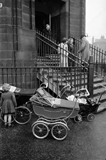 Railings Prints: Waiting Prams