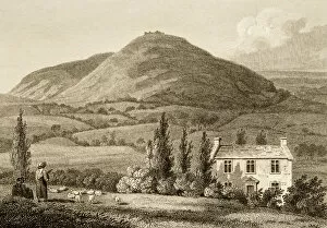 Images Dated 16th July 2015: Wales scenery, 19th century engraving
