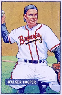 Arc0016622 Prints: Walker Cooper Baseball Card