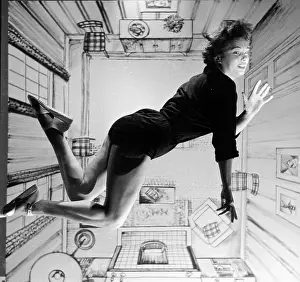 Unusual Angle Prints: Walking On Air