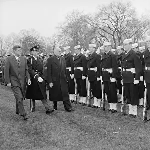 John W Prints: Walking Past the Honor Guard