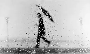 Grownup Prints: Walking in the rain