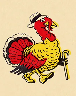 Walking Turkey