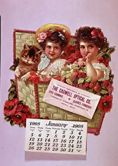 Calendar Prints: Wall Calendar For Caswell Optical Co