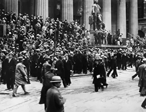 Apprehension Prints: Wall Street