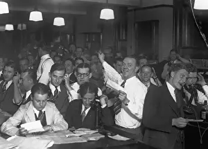 Telephoning Prints: Wall Street Clerks