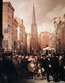 Banking Prints: Wall Street, Half Past Two O'Clock