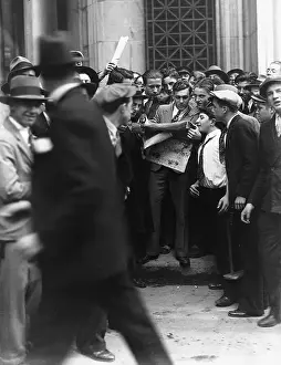 Wall Street Stock Market Crash