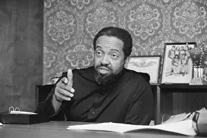 Islamic Prints: Wallace Muhammad Seated