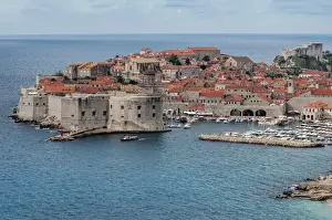 Dubrovnik Prints: The walled city of Dubrovnik in Croatia