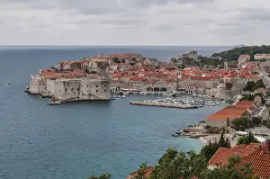 Dubrovnik Prints: The walled city of Dubrovnik in Croatia