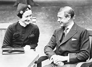 Fiancee Prints: Wallis Simpson and the Duke of Windsor