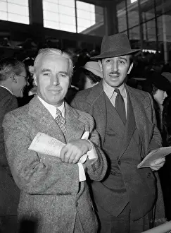 Walt Disney And Charlie Chaplin
