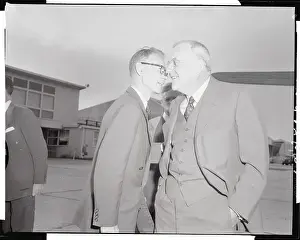Walter Bedell Smith Talking with John Foster Dulles