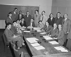 Walter G. Whitman Meeting with Political Leaders