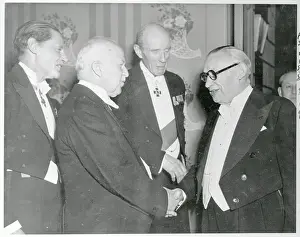 Walter Gifford and Dignitaries