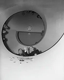 Architect Prints: Walter Gropius and Moholy-Nagy on Circular Stairs