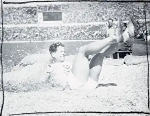 Helsinki Prints: Walter Hofstetter in Olympic Action at Helsinki