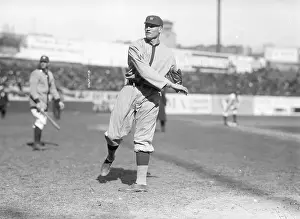 Pitcher Prints: Walter Johnson Pitching for Washington Senators