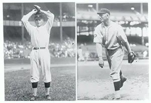 Walter Johnson Throwing Pitch
