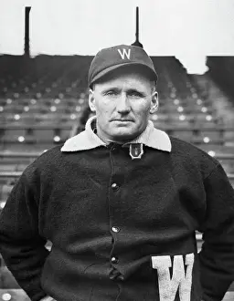 Walter Johnson Prints: Walter Johnson Waist-Up In Jacket