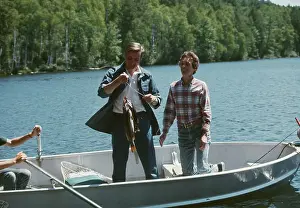 Huty32817 Prints: Walter Mondale Fishing
