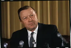 Walter Reuther During Press Conference