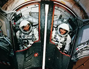 Thomas P Prints: Walter Schirra and Tom Stafford in Gemini 6