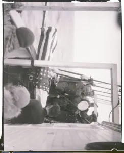 Long Beach Prints: Walter Wanderwell's Body Being Cast to Sea