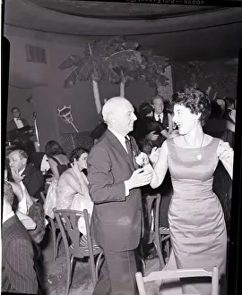 Walter Winchell Dancing at El Morocco