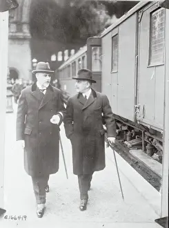 Walther Rathenau with Ambassador Frassati