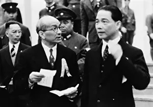 Inauguration Prints: Wang Ching-Wei Standing W/Chu Min-I