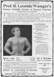Exercises Prints: Wanger's Physical Exercises