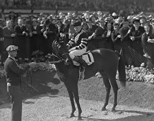 Jockey Prints: War Admiral and Jockey Charles Kurtsinger