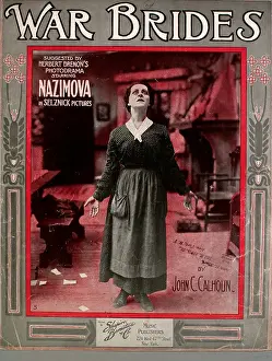 Sheet Music Prints: War Brides