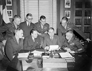 Howard Mcgrath Prints: War Crime Trial Conference