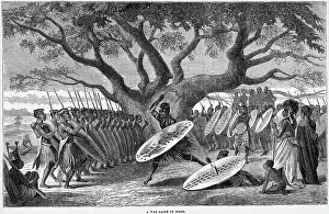 War Dance of the Zulu Tribe