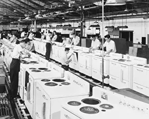 Stove Prints: Former War Factory Making General Electric Stoves