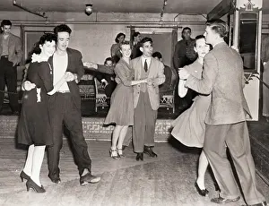 Lounge Prints: War Plant Workers Dancing the Jitterbug