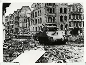 War Wrecked Streets of Cologne