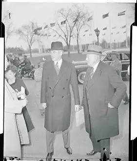 Warren R Prints: Warren Austin and Dean Acheson