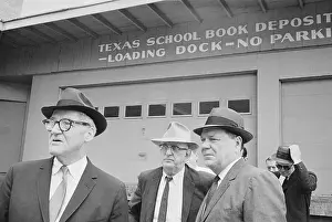 Richard B Prints: Warren Commission Members Outside Book Depository