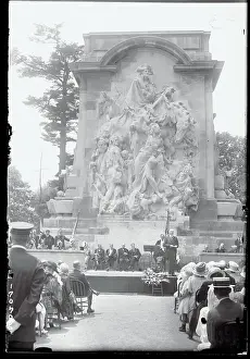 Honor Prints: Warren G. Harding Addressing Audience