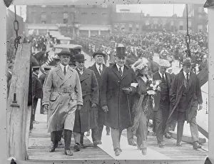 Harding Prints: Warren G. Harding with Wife