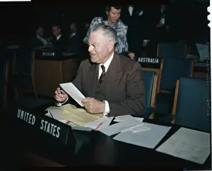 Warren R Prints: Warren R. Austin at UN Conference